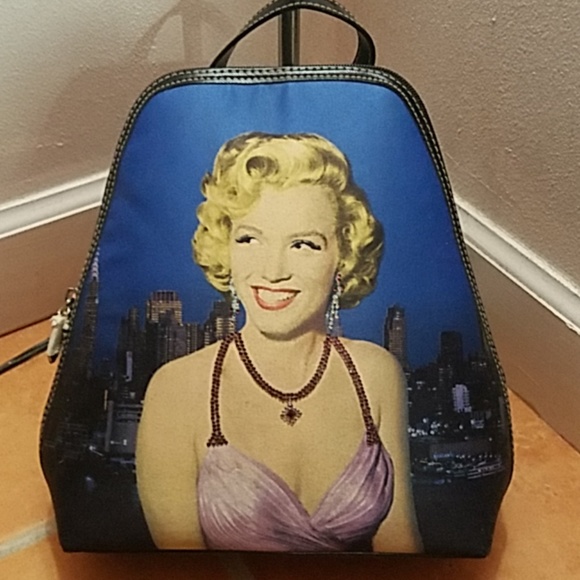marilyn monroe backpack purse